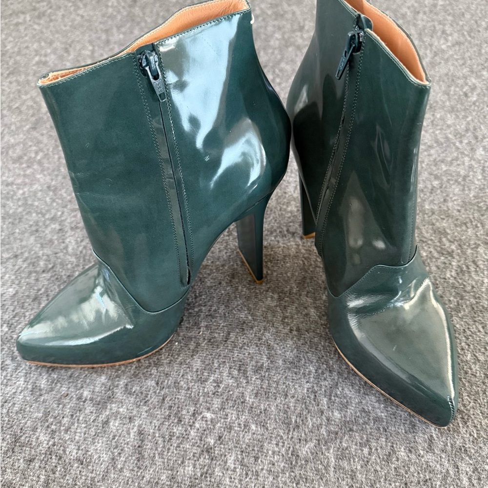 Maison Martin Margiela Green Ankle Boots